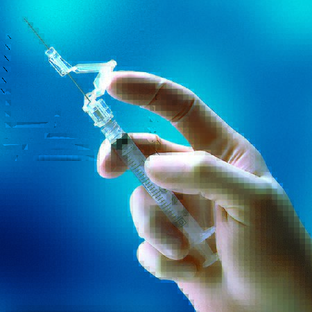 Syringe 3cc with Needle SafetyGlide™ 3 mL 25 Gauge 5/8 Inch Detachable Needle Sliding Safety Needle (50/BX 8BX/CS) by BD  ID 305904